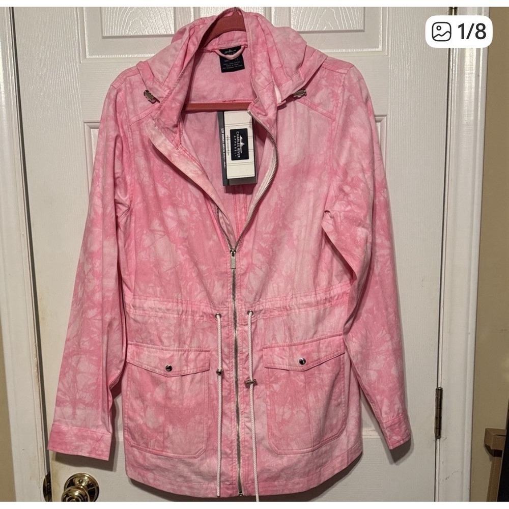 CHARLES RIVER APPAREL 5239 WOMEN'S‎ BRISTOL TIE-DYE UTILITY JACKET